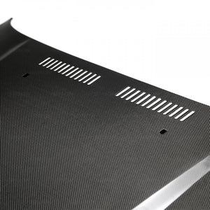 986.00 SEIBON Carbon Fiber Hood BMW E36 318i/325i/328i & M3 (1992-1998) OEM or ER Style - Redline360