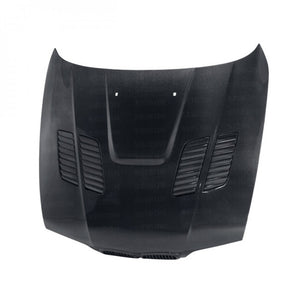 1615.00 SEIBON Carbon Fiber Hood BMW 5 Series / M5 E39 (97-03) OEM or GTR Style - Redline360