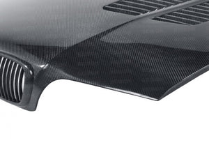 1615.00 SEIBON Carbon Fiber Hood BMW 5 Series / M5 E39 (97-03) OEM or GTR Style - Redline360