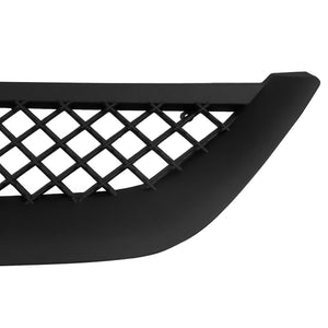 47.00 Spec-D Grill Honda Civic Coupe/Sedan (2001-2003) [TR Style] Black ABS Mesh - Redline360