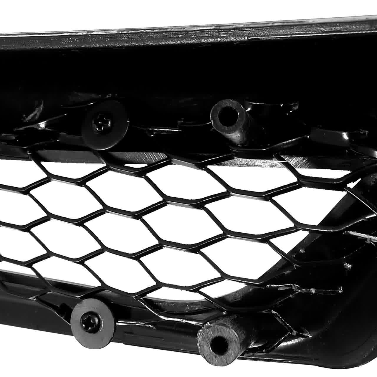 Spec-D Grill Honda Civic Coupe Si (2006-2008) [TR Style] Black ABS