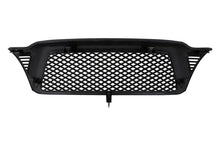 Load image into Gallery viewer, Spec-D Grill Toyota Tacoma (2005-2011) Black Mesh / Horizontal / Rivet Style - Glossy Black / Honeycomb Mesh Alternate Image