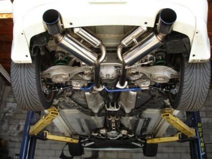 HKS Exhaust Infiniti G35 Coupe RWD (03-07) Full Dual Hi Power Catback