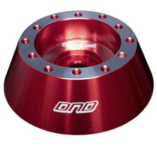 Load image into Gallery viewer, DND Steering Wheel Hub for Acura RSX (2002-2006) Low Profile - Red / Black / Purple / Gray - Red Alternate Image