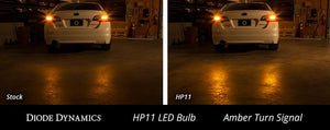 30.00 Diode Dynamics 1156 HP11 Turn Signal LED Light Bulbs - Single or Pair - Redline360