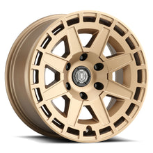 Load image into Gallery viewer, 339.99 ICON Alloys Compass Wheels (17x8.5&quot; 5x5 -6mm Offset) Satin Brass or Satin Black - Redline360 Alternate Image
