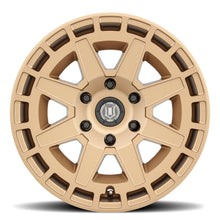 Load image into Gallery viewer, 339.99 ICON Alloys Compass Wheels (17x8.5&quot; 6x5.5 0mm Offset) Satin Brass or Satin Black - Redline360 Alternate Image