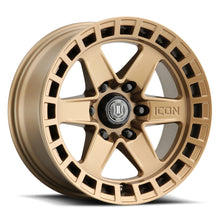 Load image into Gallery viewer, 329.99 ICON Alloys Raider Wheels (17x8.5&quot; 6x135 +6mm Offset) Bronze / Satin Black / Titanium - Redline360 Alternate Image