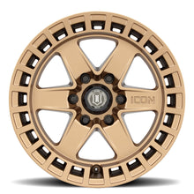 Load image into Gallery viewer, 329.99 ICON Alloys Raider Wheels (17x8.5&quot; 6x5.5 0mm Offset) Bronze / Satin Black / Titanium - Redline360 Alternate Image