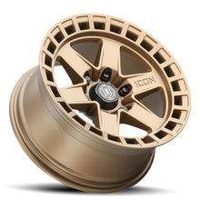 Load image into Gallery viewer, 329.99 ICON Alloys Raider Wheels (17x8.5&quot; 6x135 +6mm Offset) Bronze / Satin Black / Titanium - Redline360 Alternate Image