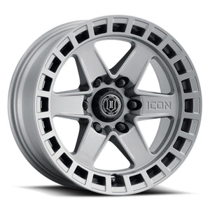 329.99 ICON Alloys Raider Wheels (17x8.5" 6x5.5 0mm Offset) Bronze / Satin Black / Titanium - Redline360