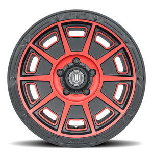 329.99 ICON Alloys Victory Wheels (17x8.5" 5x4.5 0mm Offset) Satin Black or Smoke Satin w/ Black Tint - Redline360