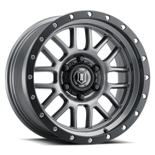 Load image into Gallery viewer, 339.99 ICON Alloys Alpha Wheels (17x8.5&quot; 6x5.5 0mm Offset) Bronze / Gunmetal / Black w/ Black Ring / Machine Faced / Titanium - Redline360 Alternate Image