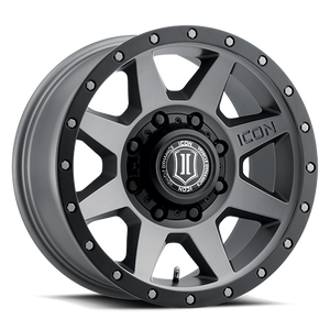 389.99 ICON Alloys Rebound HD Wheels (18x9" 8x170 +6mm Offset) Bronze / Satin Black / Titanium - Redline360