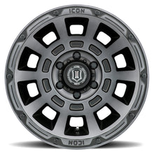 Load image into Gallery viewer, 314.99 ICON Alloys Thrust Wheels (17x8.5&quot; 6x5.5 +25mm Offset) Satin Black or Smoke Satin Black - Redline360 Alternate Image