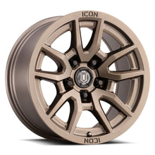 Load image into Gallery viewer, 299.99 ICON Alloys Victor 6 Wheels (17x8.5&quot; 6x120 0mm Offset) Bronze / Satin Black / Titanium - Redline360 Alternate Image