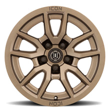 Load image into Gallery viewer, 299.99 ICON Alloys Victor 6 Wheels (17x8.5&quot; 6x120 0mm Offset) Bronze / Satin Black / Titanium - Redline360 Alternate Image