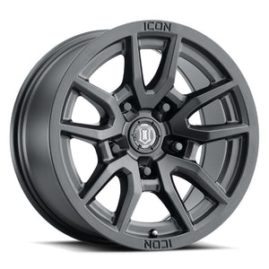 309.99 ICON Alloys Victor 6 Wheels (17x8.5" 6x135 +6mm Offset) Bronze / Satin Black / Titanium - Redline360