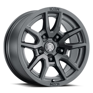 299.99 ICON Alloys Victor 6 Wheels (17x8.5" 6x120 0mm Offset) Bronze / Satin Black / Titanium - Redline360