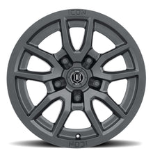 Load image into Gallery viewer, 299.99 ICON Alloys Victor 6 Wheels (17x8.5&quot; 6x120 0mm Offset) Bronze / Satin Black / Titanium - Redline360 Alternate Image