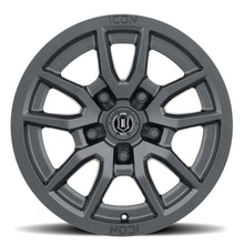 Load image into Gallery viewer, 299.99 ICON Alloys Victor 6 Wheels (17x8.5&quot; 6x5.5 0mm Offset) Bronze / Satin Black / Titanium - Redline360 Alternate Image