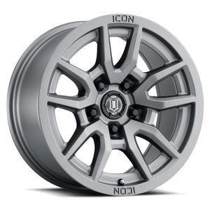 299.99 ICON Alloys Victor 6 Wheels (17x8.5" 6x120 0mm Offset) Bronze / Satin Black / Titanium - Redline360