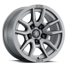Load image into Gallery viewer, ICON Alloys Victor 6 Wheels (17x8.5" 6x120 0mm Offset) Bronze / Satin Black / Titanium - Titanium Alternate Image