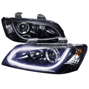 299.95 Spec-D Projector Headlights Pontiac G8 (08-09) LED DRL Strip - Black or Chrome - Redline360