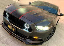 Load image into Gallery viewer, 148.99 Winjet Turn Signals Ford Mustang (2015-2017) Sequential LED - Gloss Black / Clear - Redline360 Alternate Image