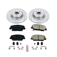 Load image into Gallery viewer, 506.05 PowerStop Z23 Evolution Sport Brake Kits Hyundai Genesis Coupe w/ 1 Pistons Front Caliper (10-16) Front or Rear - Redline360 Alternate Image