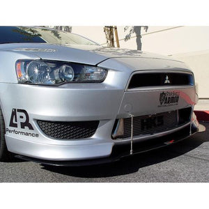 375.70 APR Carbon Fiber Splitter Mitsubishi Lancer GTS [w/ Rods] (08-12) CW-484010 - Redline360