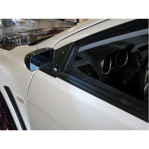399.00 APR Formula GT3 Carbon Fiber Mirrors Mitsubishi Lancer EVO X (08-15) CB-410032B - Redline360