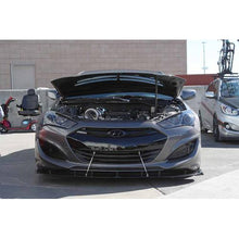 Load image into Gallery viewer, 396.95 APR Carbon Fiber Splitter Hyundai Genesis Coupe [w/ Rods] (13-14) CW-663013 - Redline360 Alternate Image