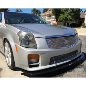 396.95 APR Carbon Fiber Splitter Cadillac CTS-V (04-07) w/ Rods - CW-647031 - Redline360