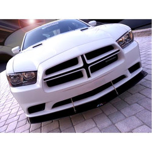 396.95 APR Carbon Fiber Splitter Dodge Charger RT/SXT [w/ Rods] (11-14) CW-721104 - Redline360