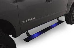 1599.00 AMP PowerStep Running Boards Nissan Titan/Titan XD (16-17) [w/ OBD Connector] Plug-N-Play Power Side Steps - Redline360
