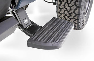 280.00 AMP BedStep2 Toyota Tundra Regular/Double Cab (2007-2021) Retractable Flip Down Side Step - Redline360
