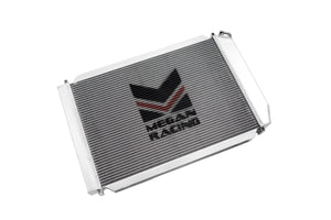 229.95 Megan Racing Radiator Ford Mustang Fox Body (79-93) 50mm - Manual Trans - Redline360