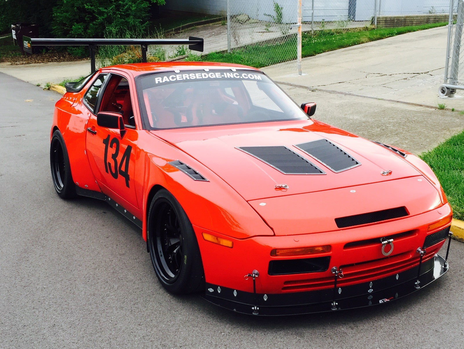 Porsche 944 rear window outlet louvers