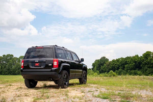 Rough Country Lift Kit Jeep Patriot 4WD (10-17) 2" Suspension Lift Kit w/ Rear Control Arms