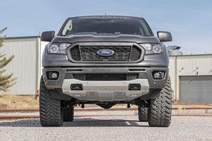 Rough Country Lift Kit Ford Ranger 4WD (19-22) 3.5" Suspension Lift Kits w/ or w/o Shocks
