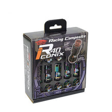 Load image into Gallery viewer, Project Kics Lock &amp; Lug Nuts [R40 Iconix Racing Composite - 16 Lugs + 4 Locks - M14X1.50 or M14X1.5] Aluminum w/ Optional Finish - M4x1.50 / Neo Chrome / Red Alternate Image