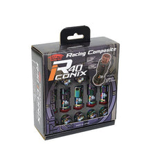 Load image into Gallery viewer, Project Kics Lock &amp; Lug Nuts [R40 Iconix Racing Composite - 16 Lugs + 4 Locks - M14X1.50 or M14X1.5] Aluminum w/ Optional Finish - M4x1.50 / Neo Chrome / Black Alternate Image