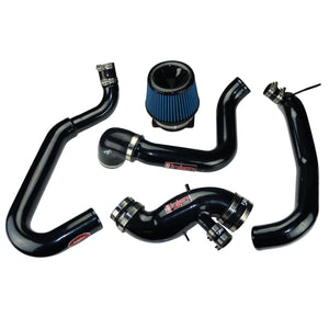 504.11 Injen Short Ram Intake Mitsubishi Lancer EVO 8/9 (03-07) CARB/Smog Legal w/ Intercooler Piping - Polished / Black - Redline360