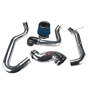 504.11 Injen Short Ram Intake Mitsubishi Lancer EVO 8/9 (03-07) CARB/Smog Legal w/ Intercooler Piping - Polished / Black - Redline360