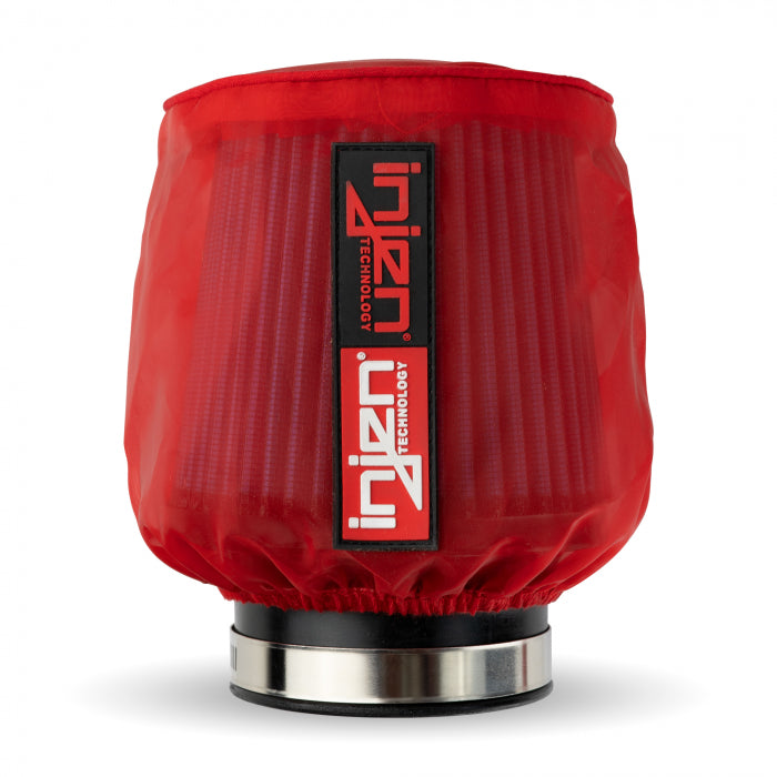 Red Universal Air Intake Cone Filter - 3" K&N Style High-Performance Upgrade