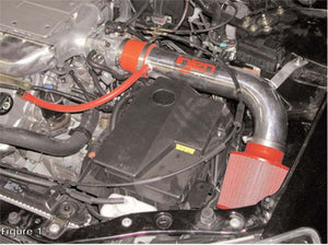 184.51 Injen Short Ram Intake Acura TL V6-3.2L [Non Type-S] (02-03) CARB/Smog Legal - Polished - Redline360