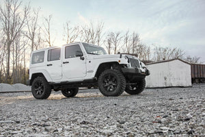 Rough Country Lift Kit Jeep Wrangler JK 2WD/4WD (07-18) 2.5" Suspension Lift Kit w/ Shocks & Coil Springs