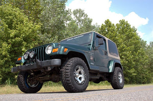 Rough Country Lift Kit Jeep Wrangler TJ 4WD (97-06) 2" Suspension Lift Kit w/ Coil Spring Spacers