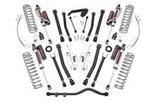 Load image into Gallery viewer, Rough Country Lift Kit Jeep Wrangler JK 2 Door 4WD (07-18) 4&quot; Lift Kit w/ Shocks Alternate Image